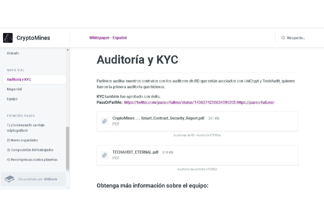 Análisis de Juegos NFT Play to Earn, Auditoría